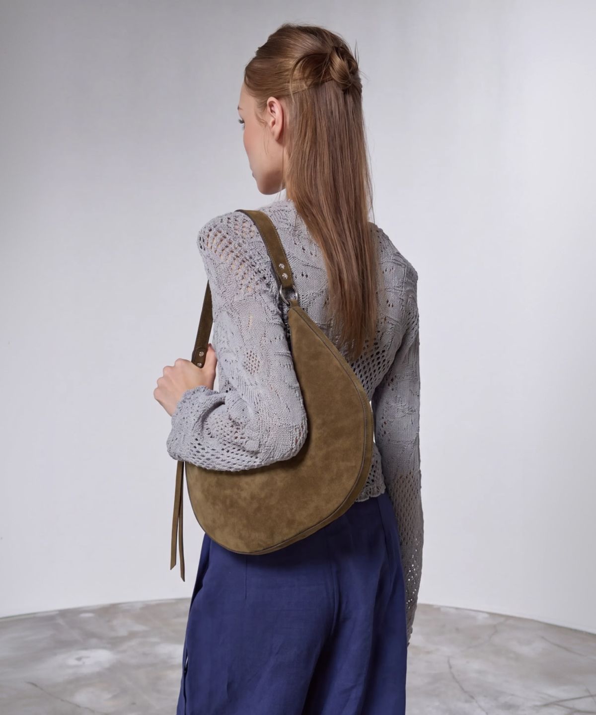 고세(GOCCE) 하프문 태슬백 Half Moon Tassel Bag GN290K