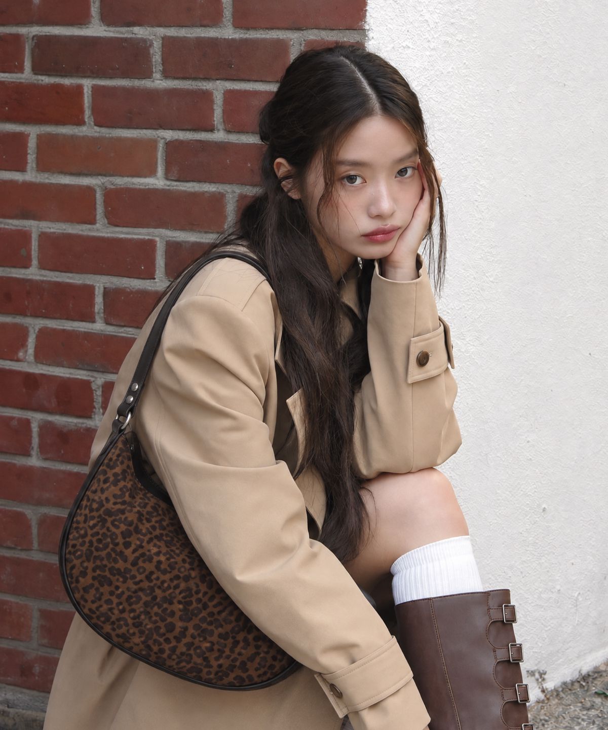 고세(GOCCE) 하프문 태슬백 Half Moon Tassel Bag GN290K