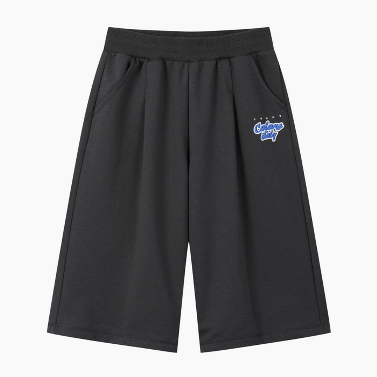 베네통키즈(BENETTONKIDS) 7부 버뮤다 팬츠_QASP02641CG