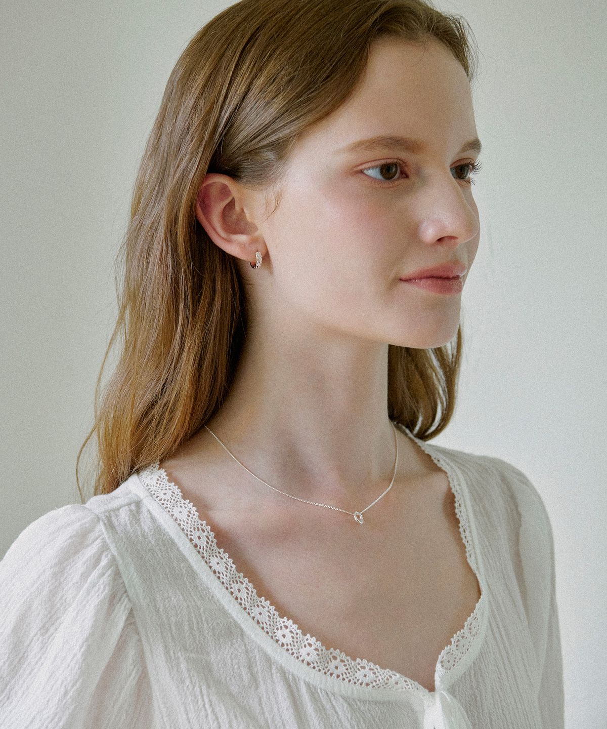세인트스코트런던(ST.SCOTT LONDON) Modern Texture Earrings / STJ-EB1794WG