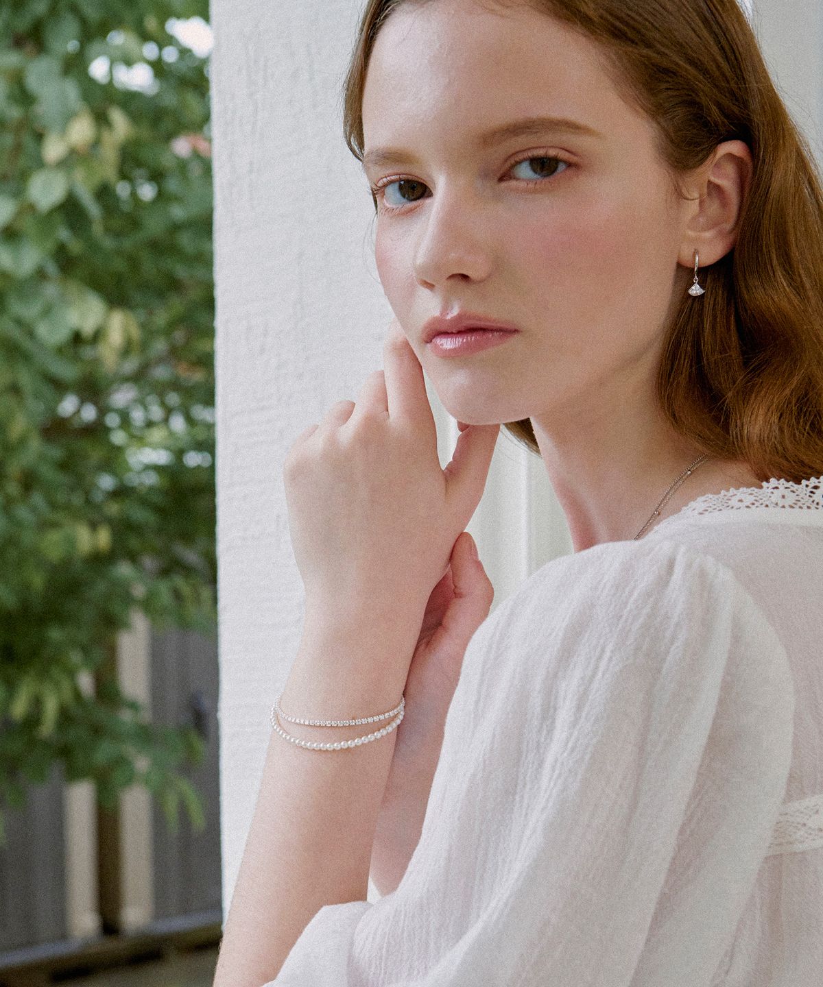 세인트스코트런던(ST.SCOTT LONDON) Grace Cubic Drop Earrings / STJ-EB1789WG