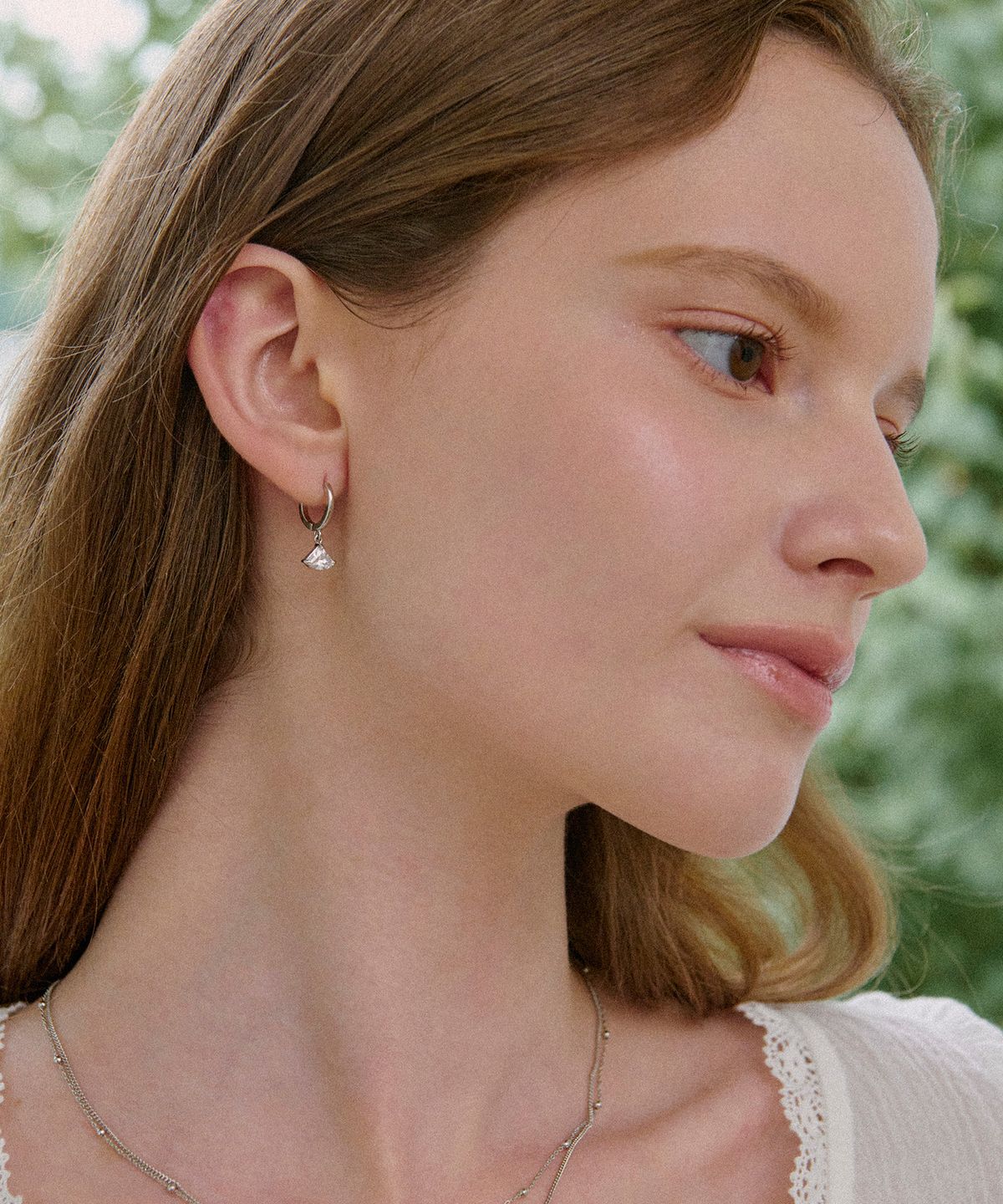 세인트스코트런던(ST.SCOTT LONDON) Grace Cubic Drop Earrings / STJ-EB1789WG
