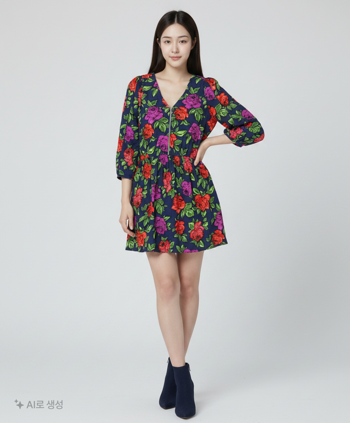 자라 트라플럭(ZARA TRF) 미니 원피스 L