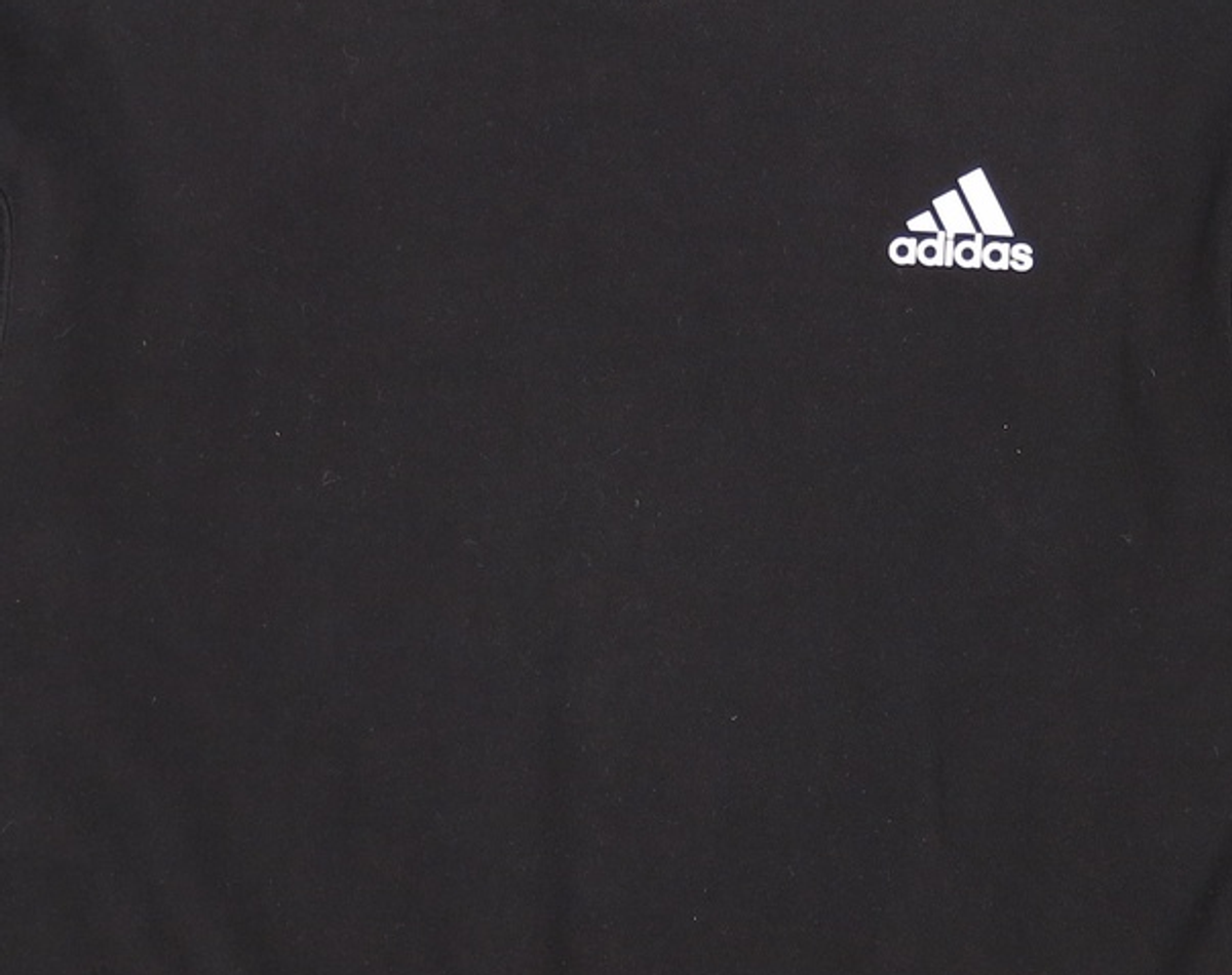 아디다스(ADIDAS) 릴랙스 오버사이즈 크루넥 - 블랙 / CM1407 L