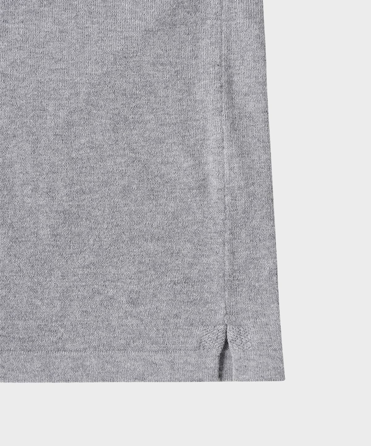 테일던(TAILDERN) Ethan Knit T-Shirts Wool Cotton Grey