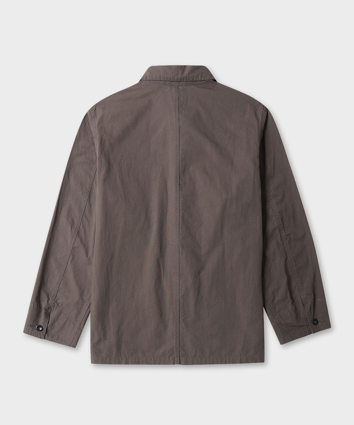 테일던(TAILDERN) Bill Chore Jacket Cotton Linen Brown