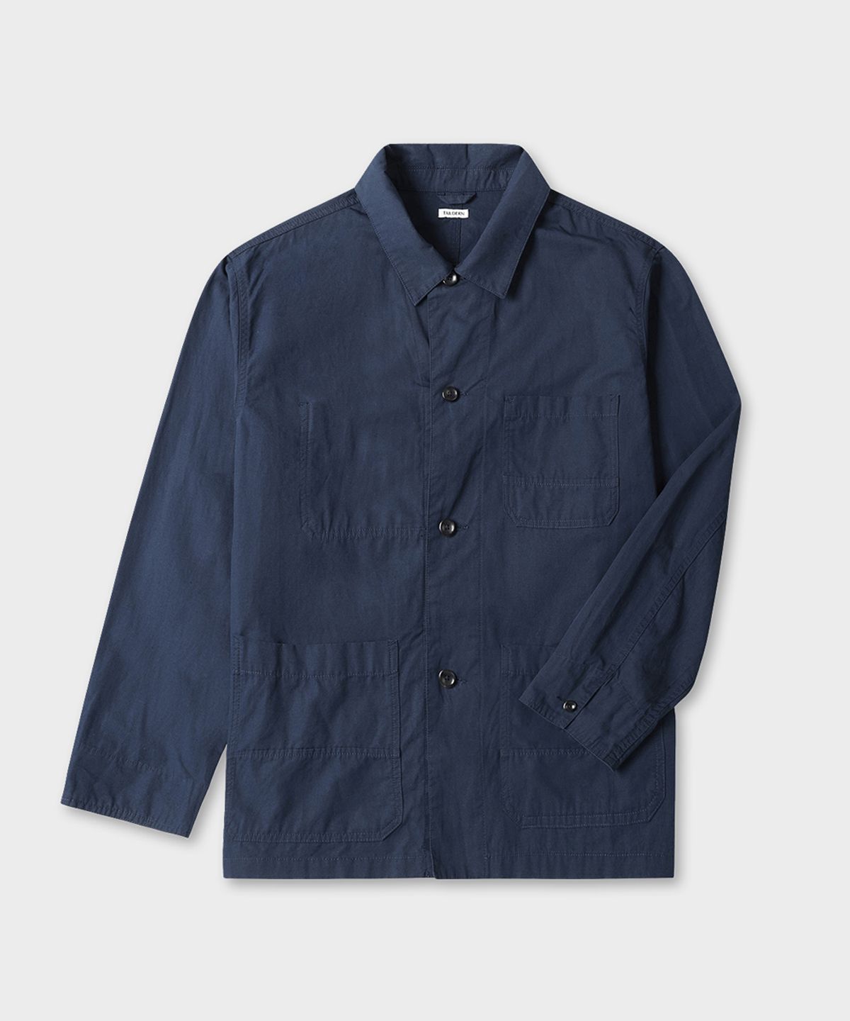 테일던(TAILDERN) Bill Chore Jacket Cotton Linen Navy