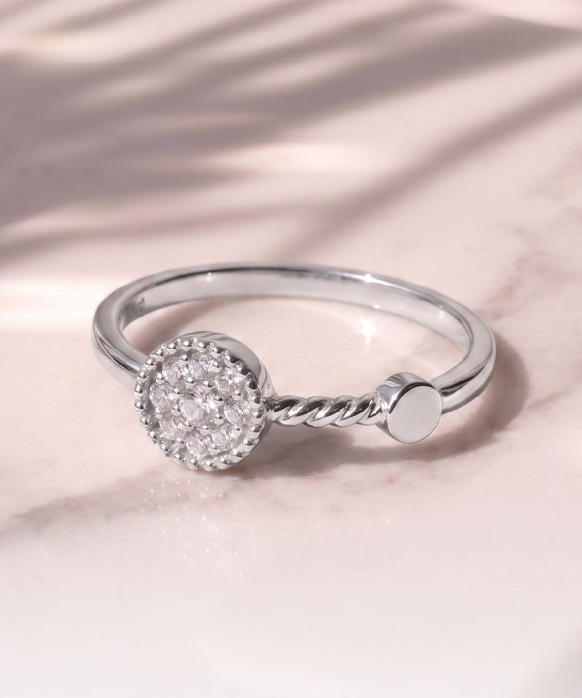 엘렌쥬얼리(HELENE JEWELRY) 실버 Silver 925 코넬리아 미스 링 은 반지