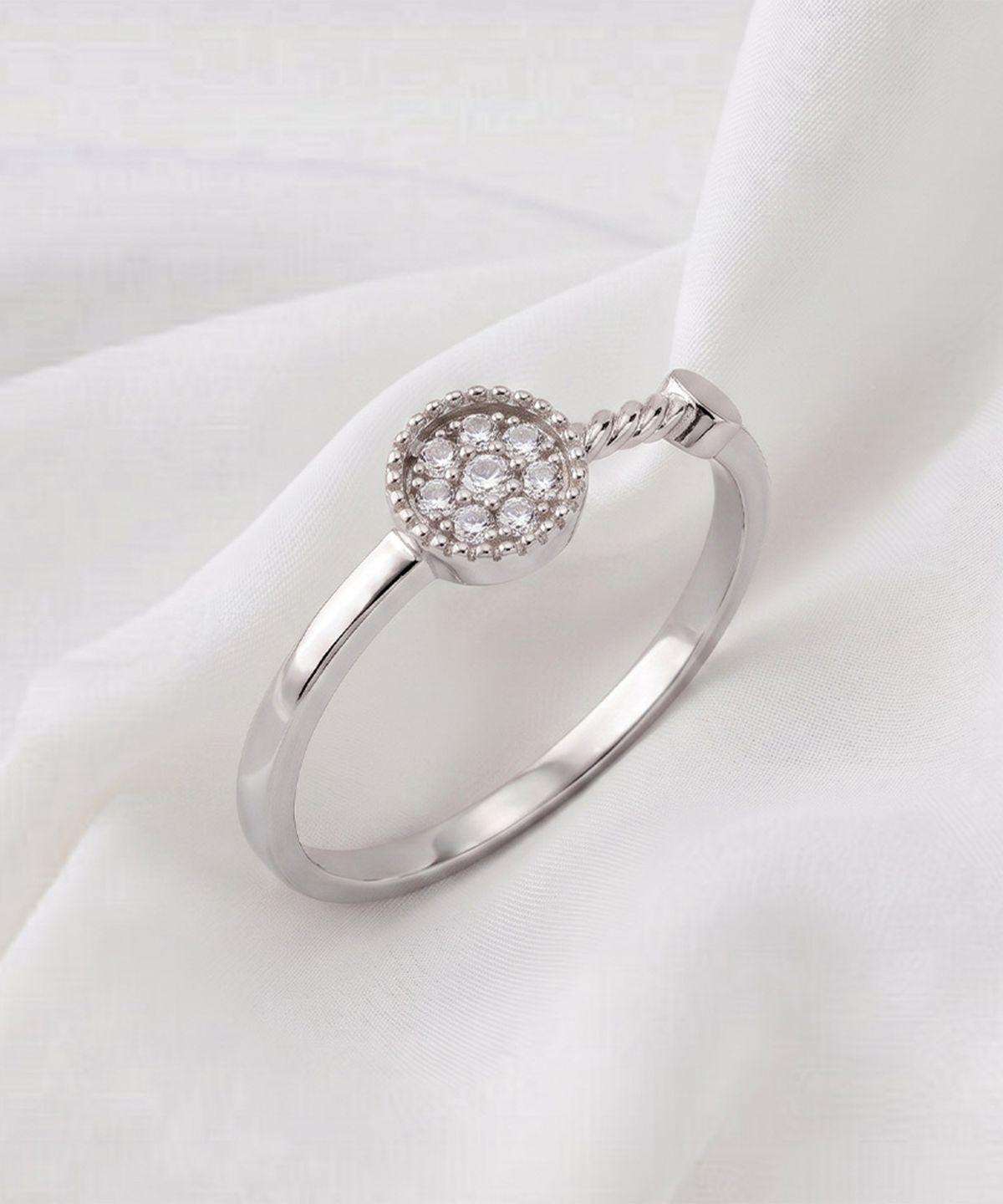 엘렌쥬얼리(HELENE JEWELRY) 실버 Silver 925 코넬리아 미스 링 은 반지