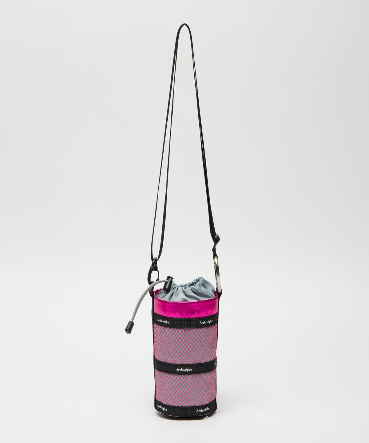 아카이브앱크(ARCHIVEPKE) [Fling-mové 001] Bottle bag(Plum beam)_OVBRX25701PKF