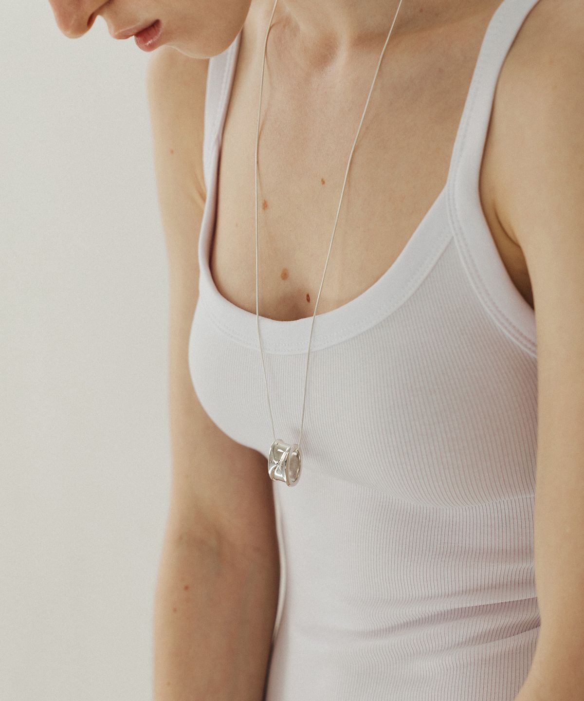 티에르노(TIERNO) N.030/EDGE BOLD NECKLACE