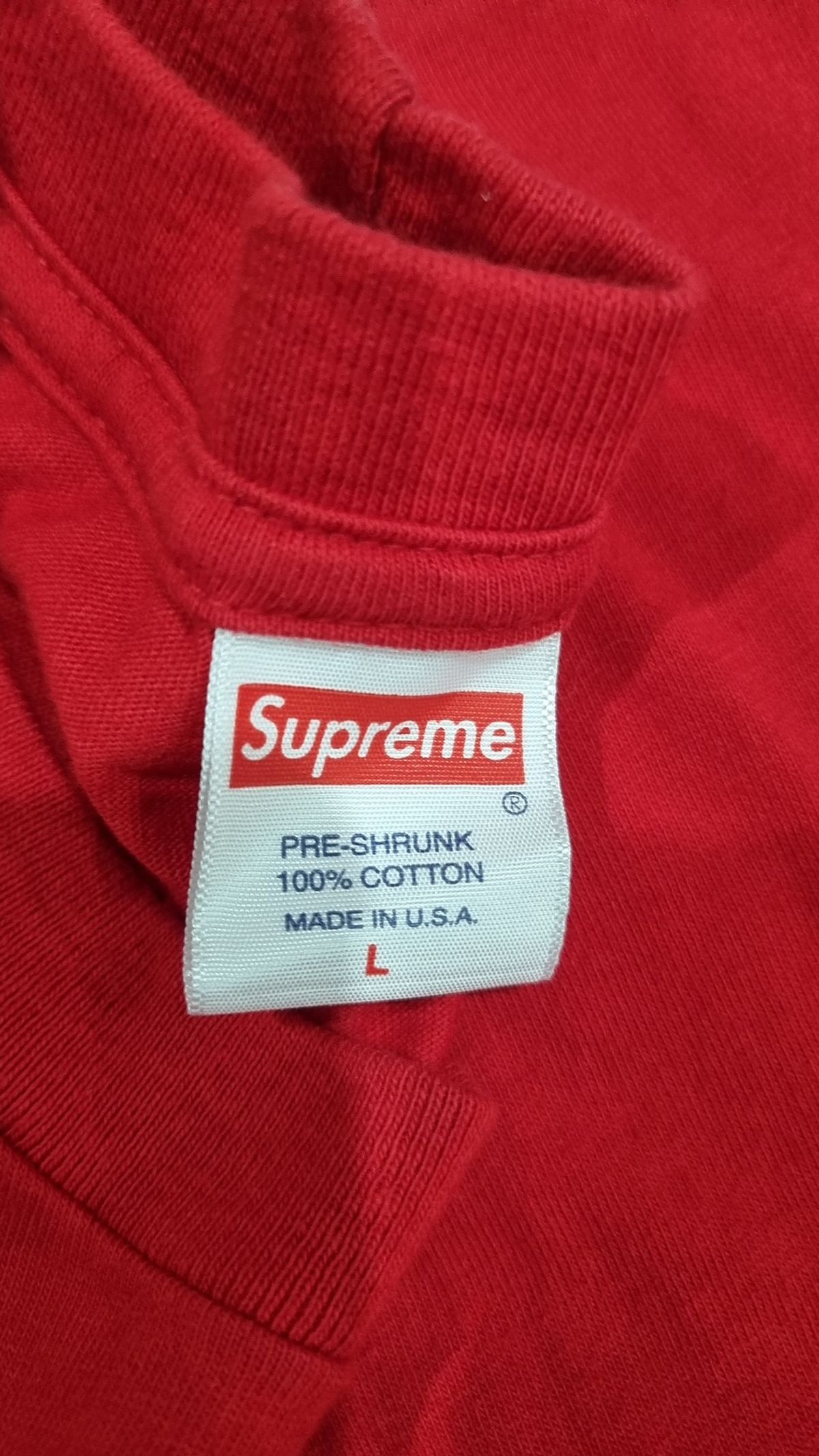 슈프림(SUPREME) 반소매 티셔츠 L