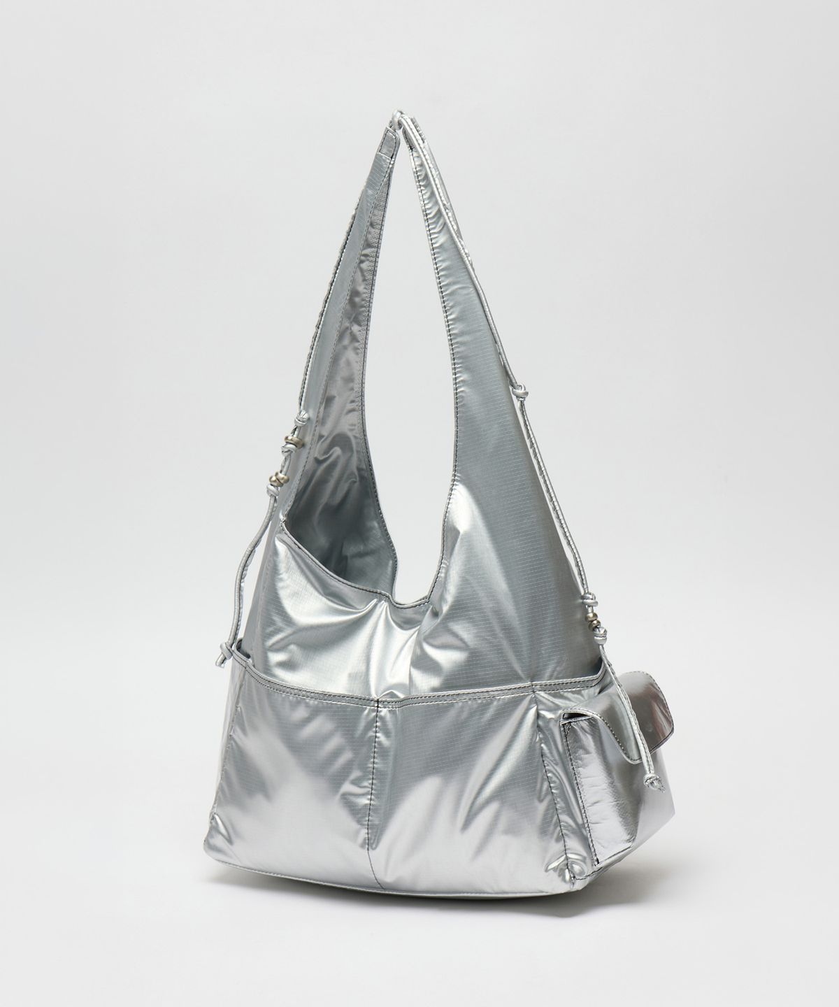 아카이브앱크(ARCHIVEPKE) [Fling-mové 001] Shoulder bag(Silver spoon)_OVBSX25702SIV