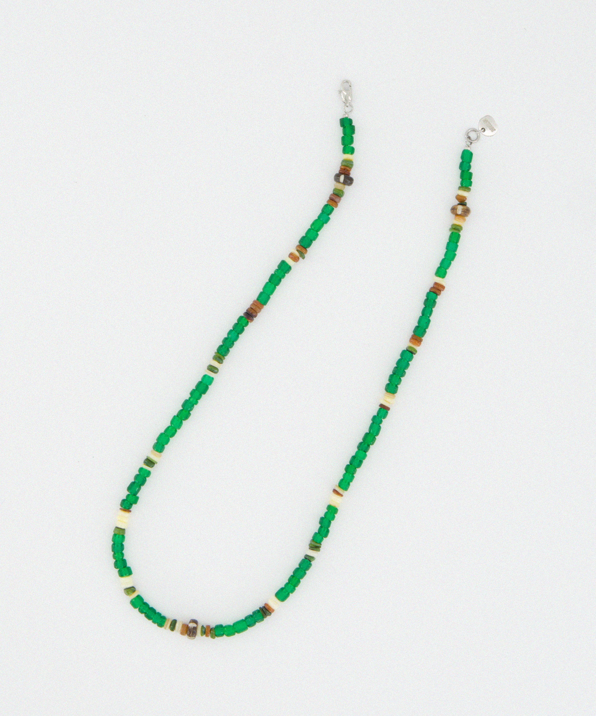 도우하브(DOUHAB) Pebble – Moss Necklace / Green