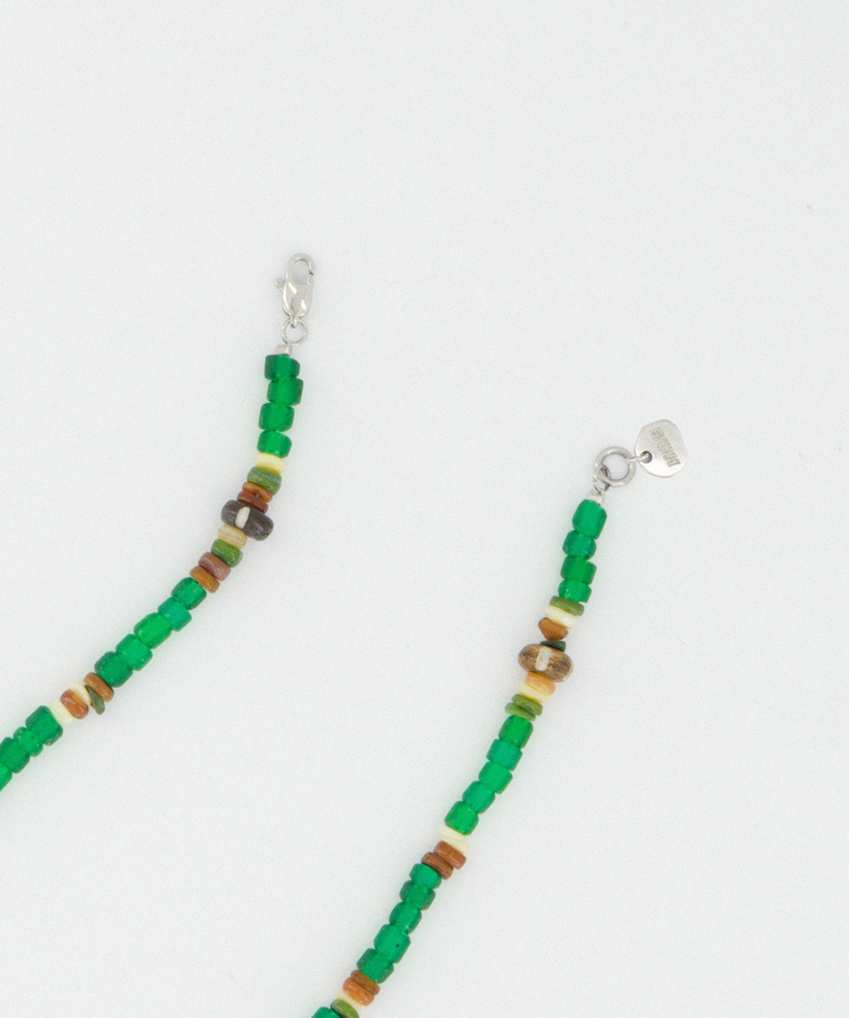 도우하브(DOUHAB) Pebble – Moss Necklace / Green