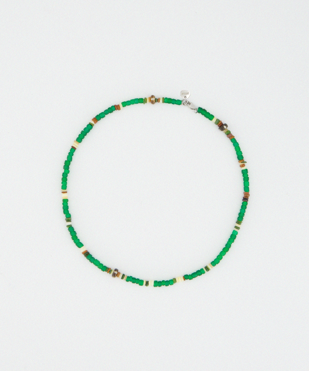 도우하브(DOUHAB) Pebble – Moss Necklace / Green
