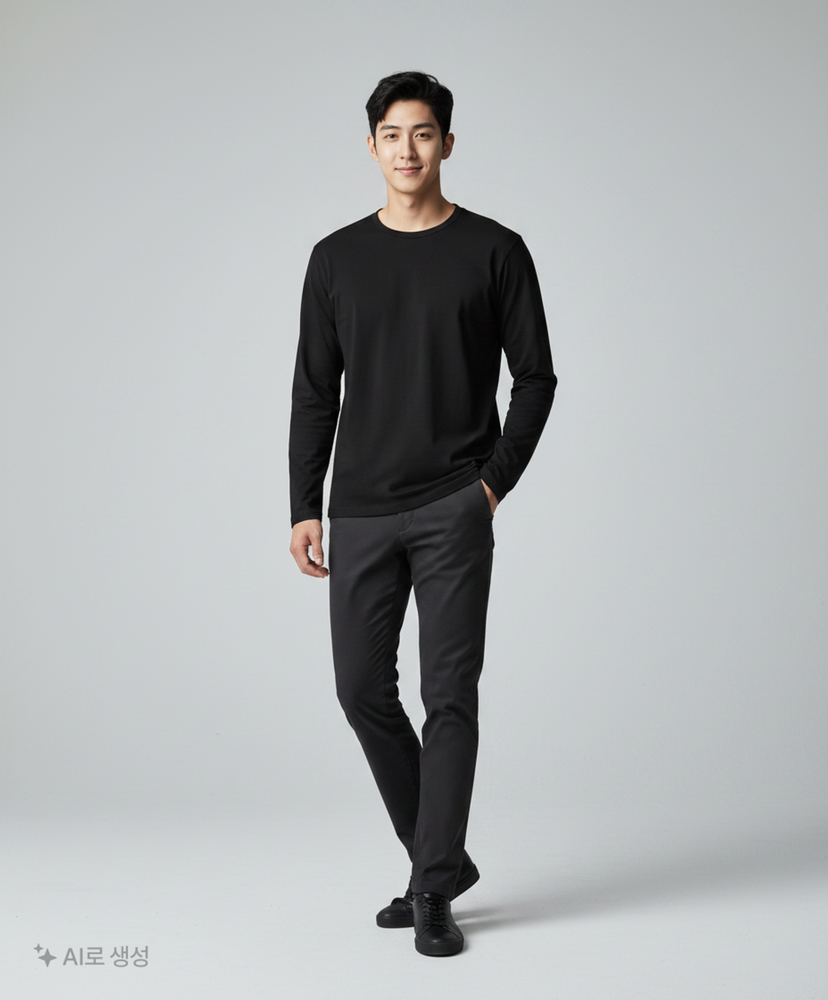 무신사 스탠다드(MUSINSA STANDARD) 긴소매 티셔츠 XL