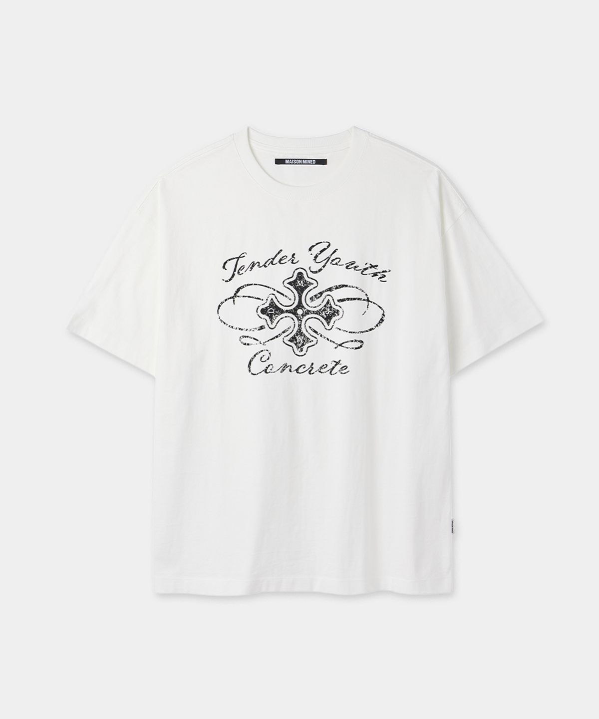 메종미네드(MAISON MINED) [2PACK] OVER FIT GRAPHIC T-SHIRT