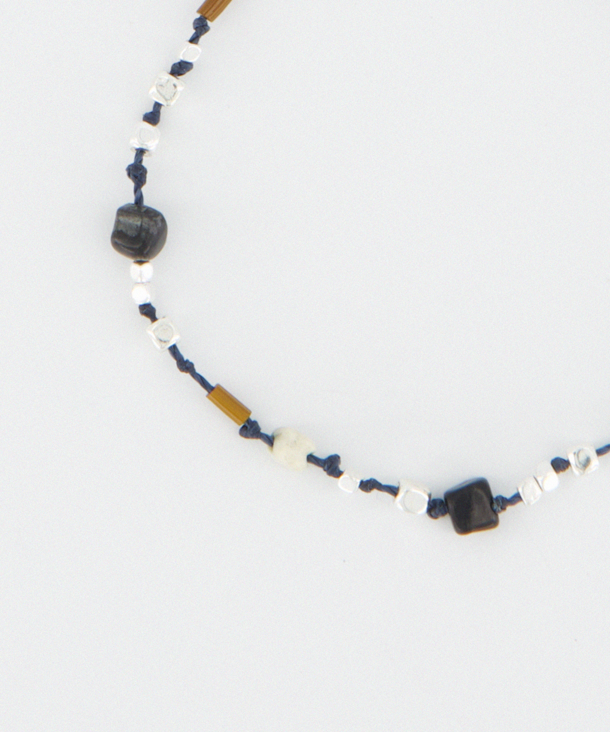 도우하브(DOUHAB) Pebble – Weave Bracelet / Silver