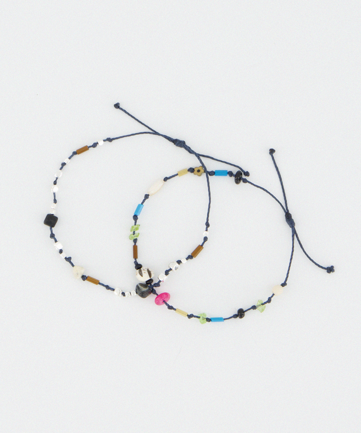 도우하브(DOUHAB) Pebble – Weave Bracelet / Silver