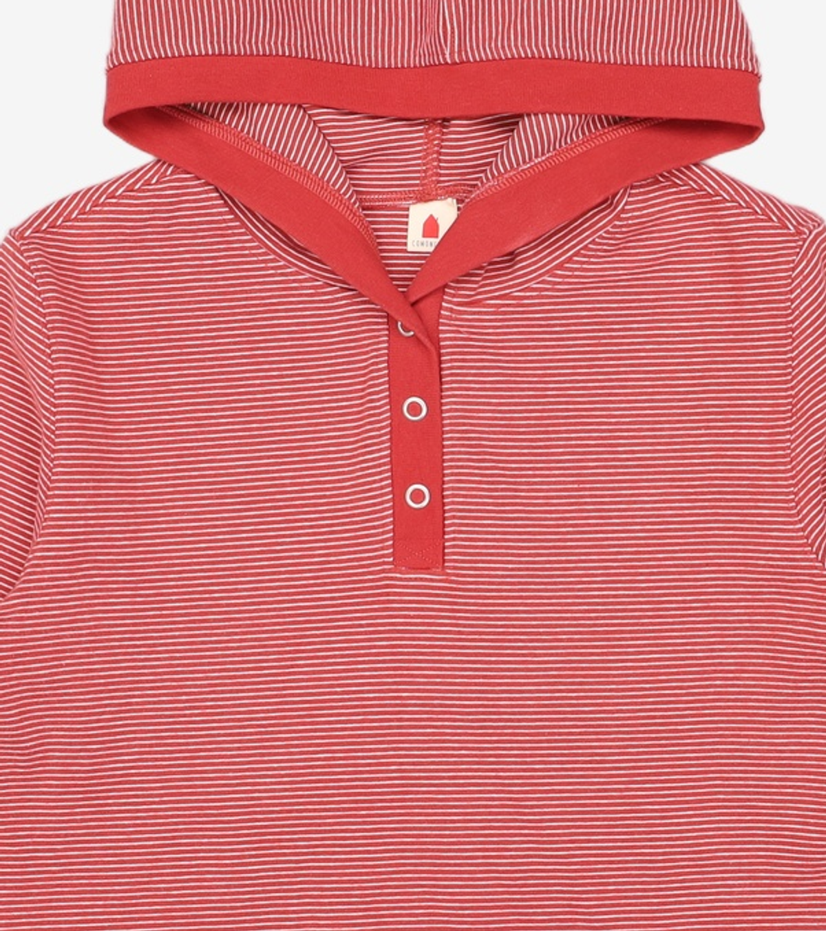 꼬모니노즈(COMONINOZ) W SLIM HOOD T-SHIRT [RED] FREE