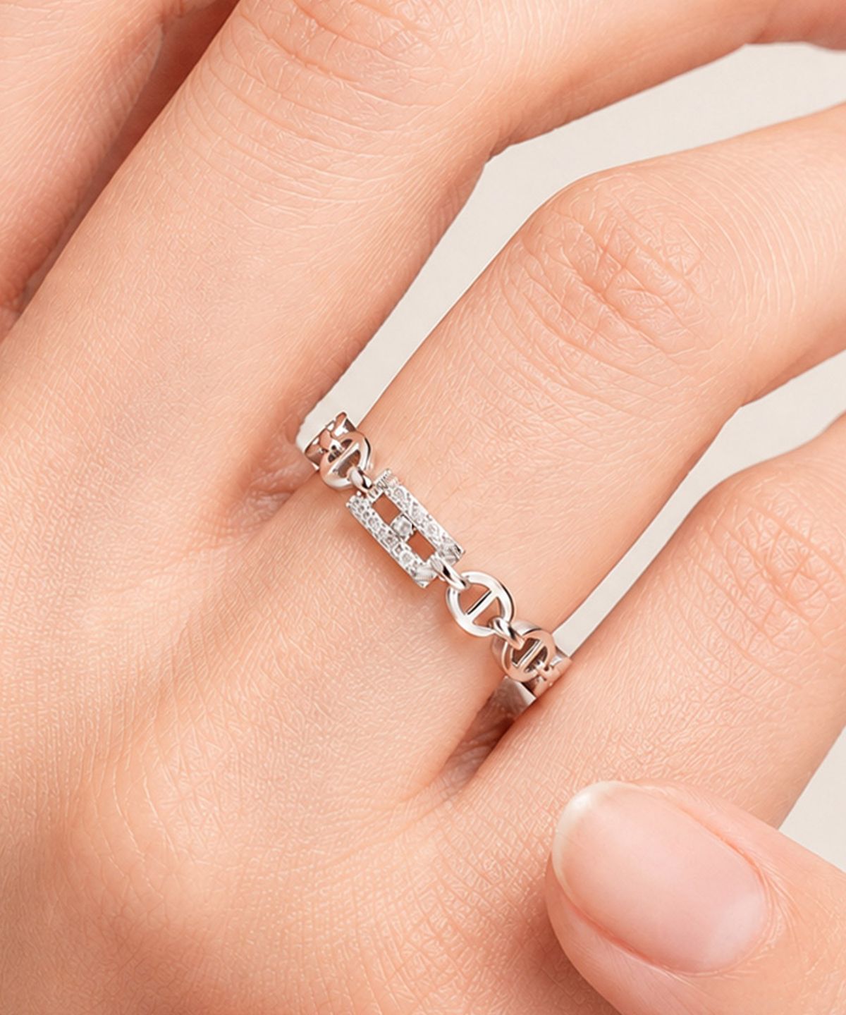 엘렌쥬얼리(HELENE JEWELRY) 실버 Silver 925 셀리스틴 미스 링 은 반지
