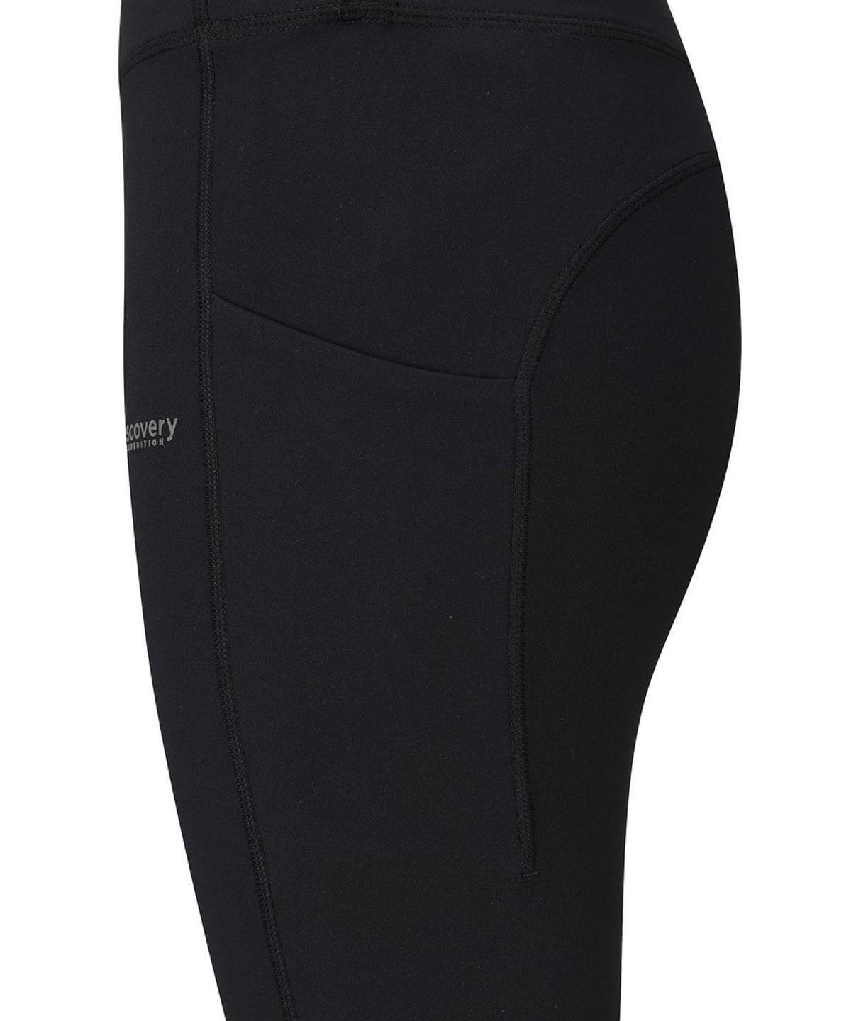디스커버리 익스페디션(DISCOVERY EXPEDITION) 여성 포켓 기모 레깅스 (BLACK)