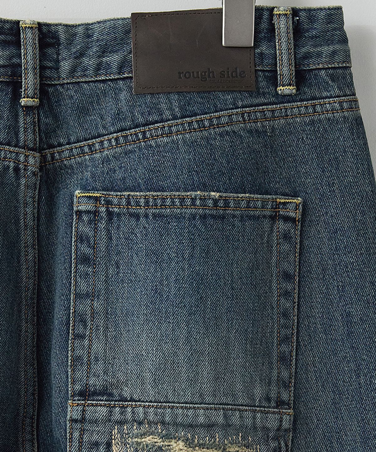러프사이드(ROUGHSIDE) Travelers Jeans Indigo Blue