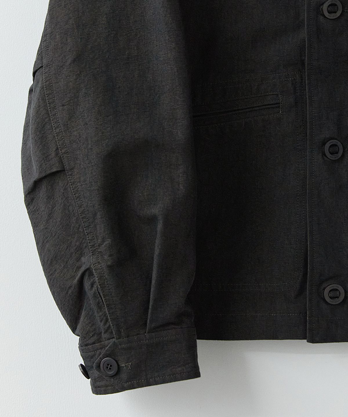 러프사이드(ROUGHSIDE) Patrol Jacket Charcoal