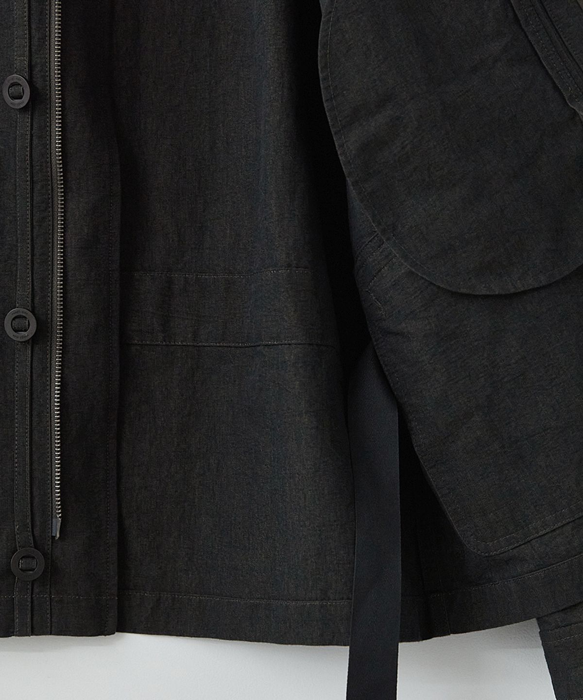 러프사이드(ROUGHSIDE) Patrol Jacket Charcoal