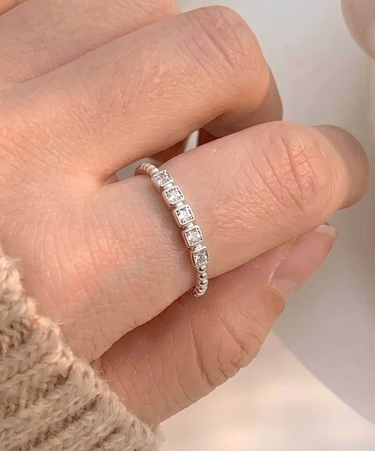 엘렌쥬얼리(HELENE JEWELRY) 실버 Silver 925 브릴레 미스 링 은 반지