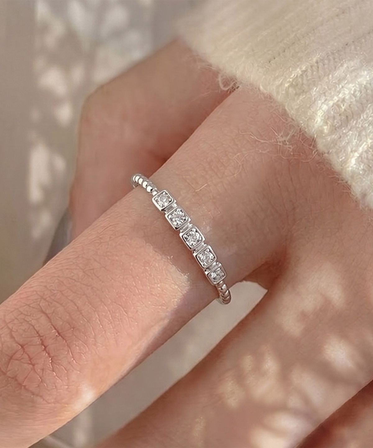 엘렌쥬얼리(HELENE JEWELRY) 실버 Silver 925 브릴레 미스 링 은 반지
