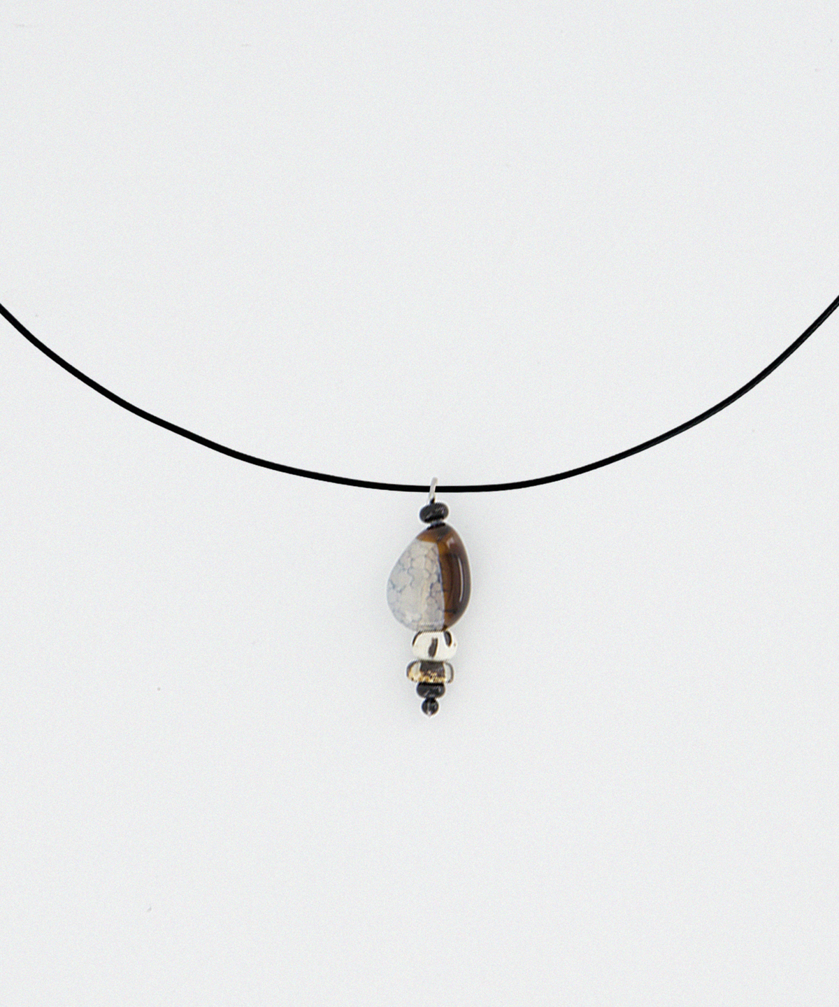 도우하브(DOUHAB) Pebble_Cairn Pendant
