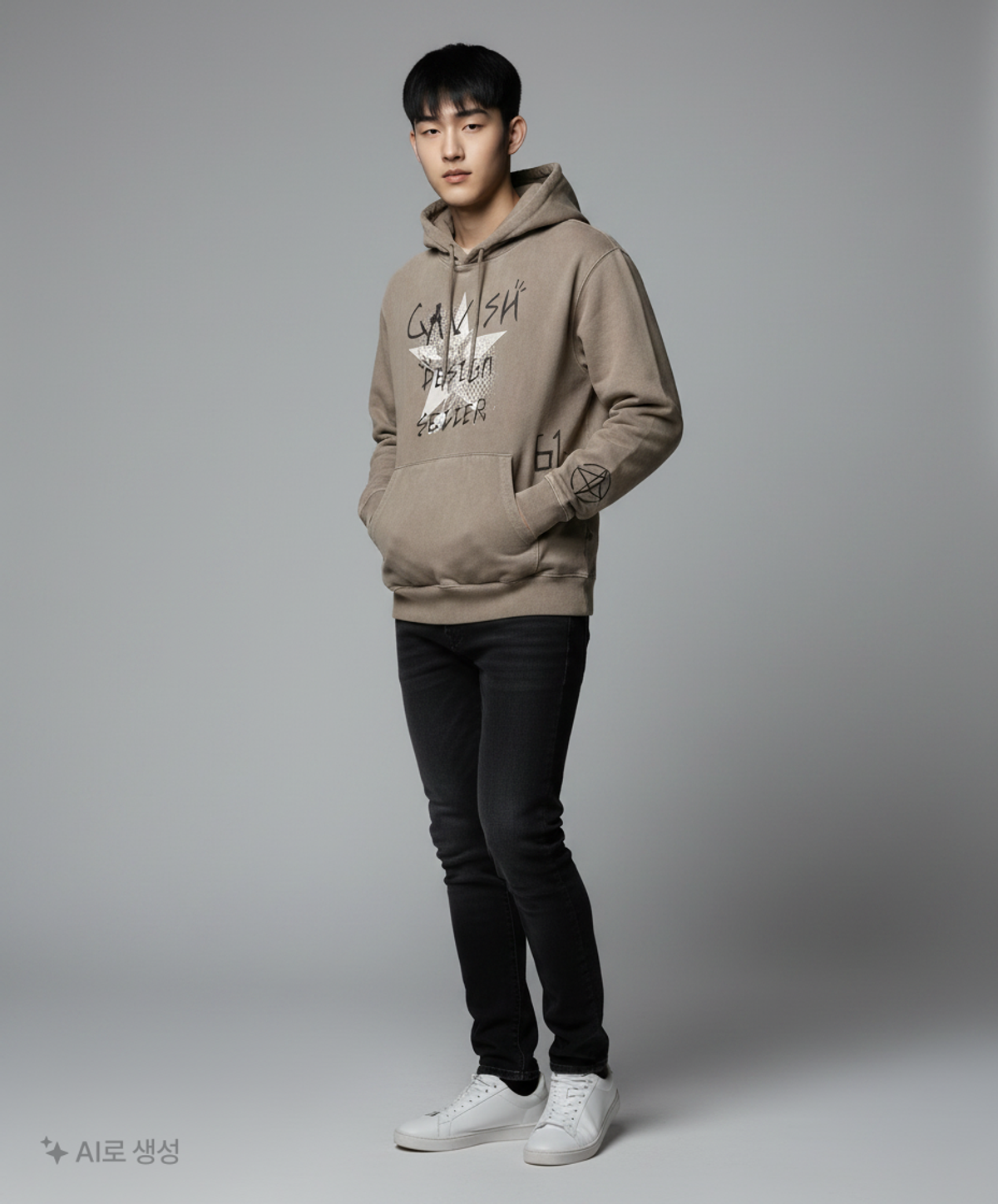 카비시(CAVISH) 후드 티셔츠 M
