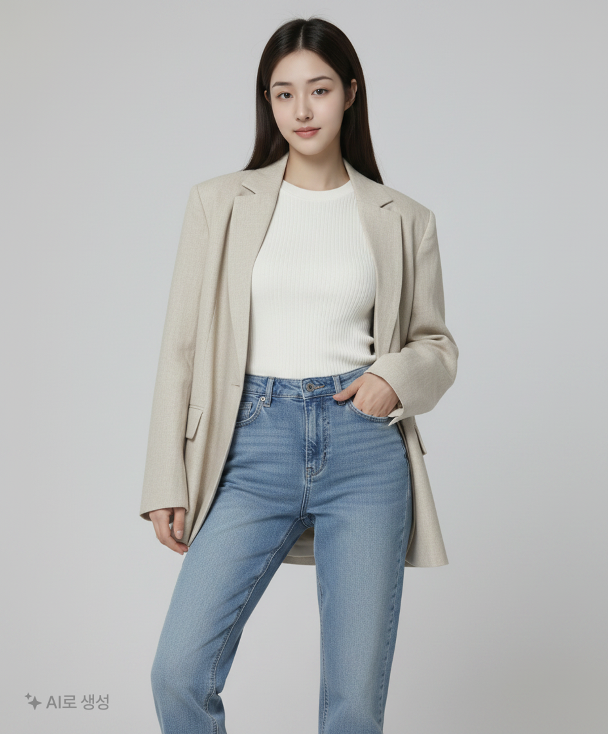 탑텐(TOPTEN) 청/데님 팬츠 31