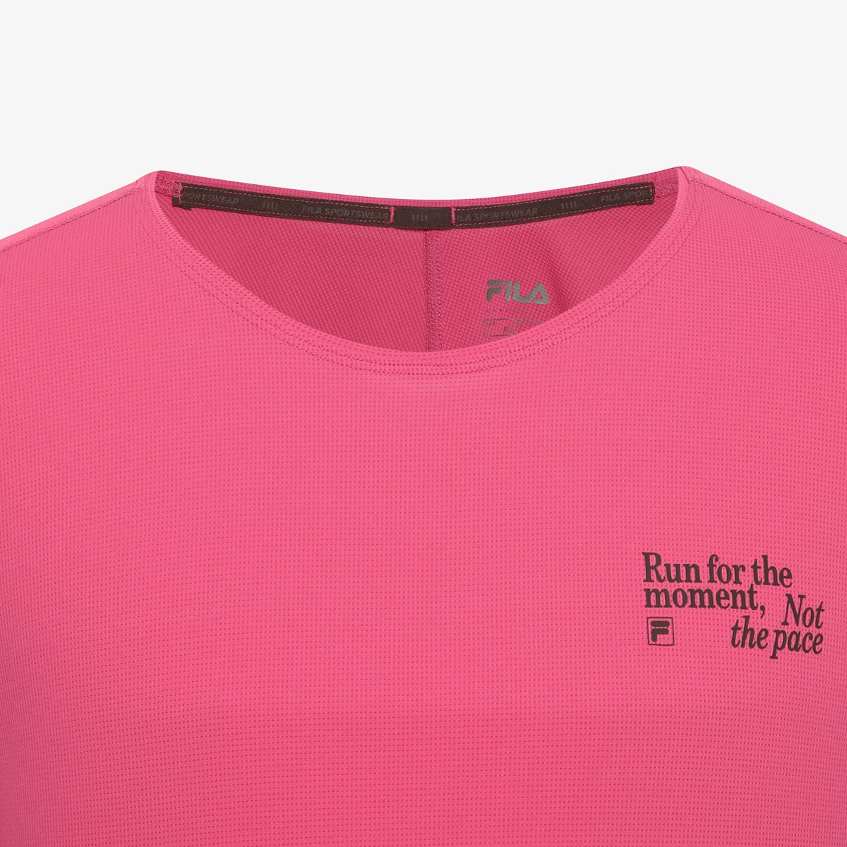휠라(FILA) Drywave 러닝 그래픽 반팔티(FS262RS02X010670)