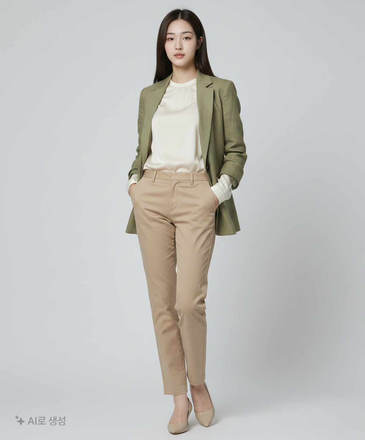 유니클로(UNIQLO) 코튼 팬츠 M