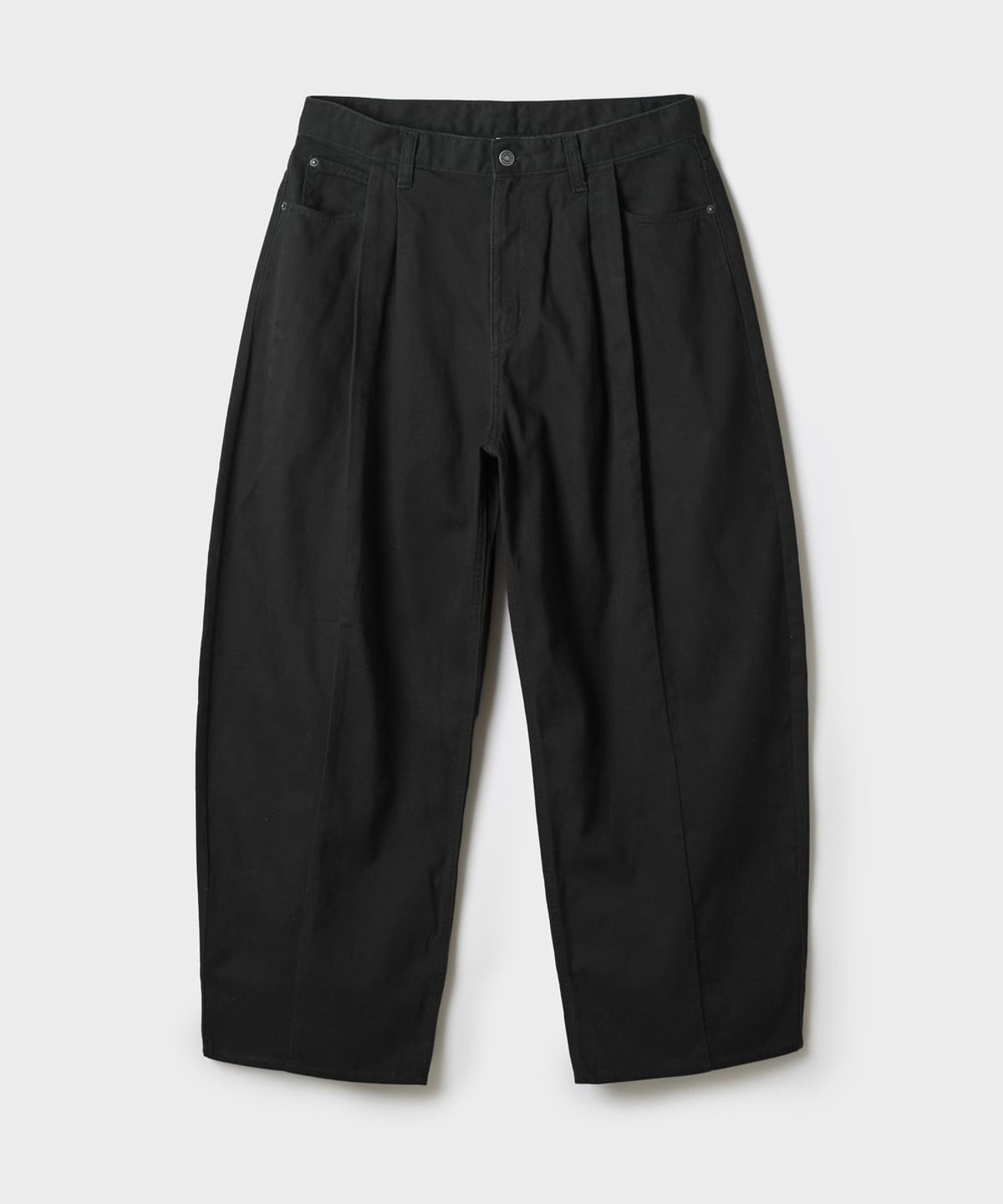 스파오(SPAO) 와이드 투턱 커브드 팬츠_SPTCG49C30