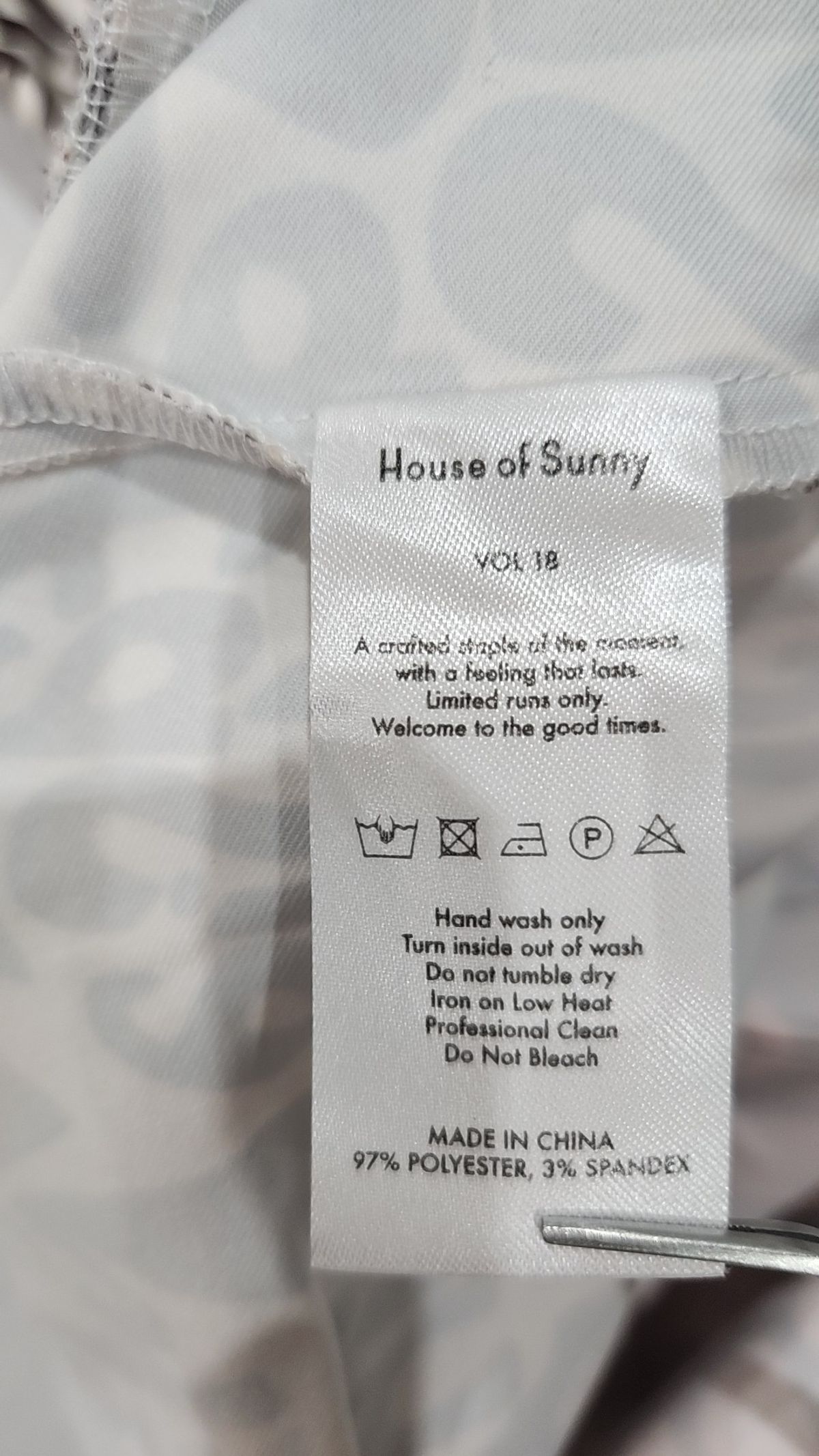 하우스 오브 써니(HOUSE OF SUNNY) 코튼 팬츠 34