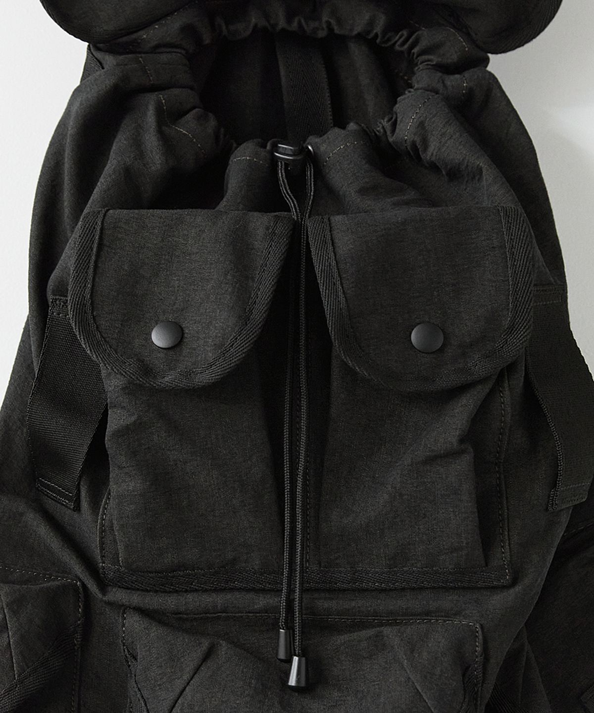 러프사이드(ROUGHSIDE) Canteen Backpack Charcoal