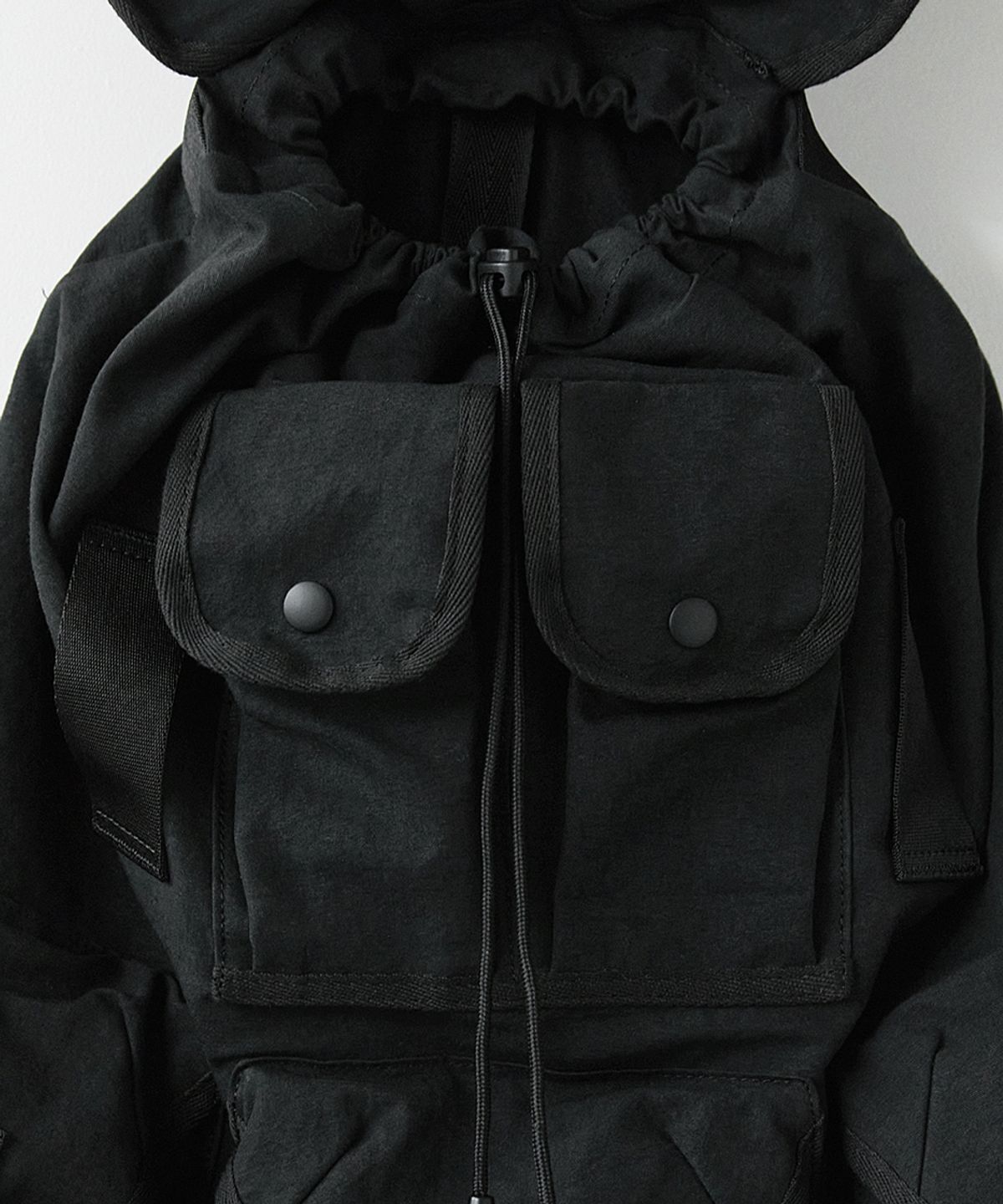 러프사이드(ROUGHSIDE) Canteen Backpack Ash Black