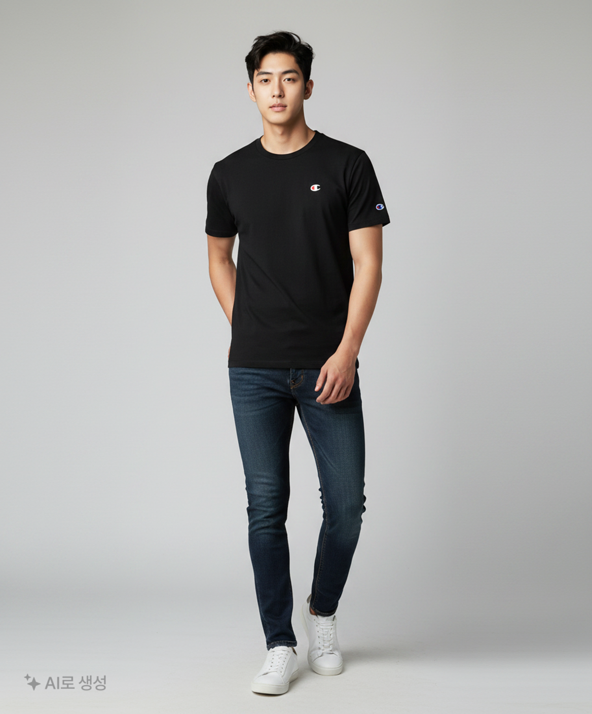 챔피온(CHAMPION) 반소매 티셔츠 M