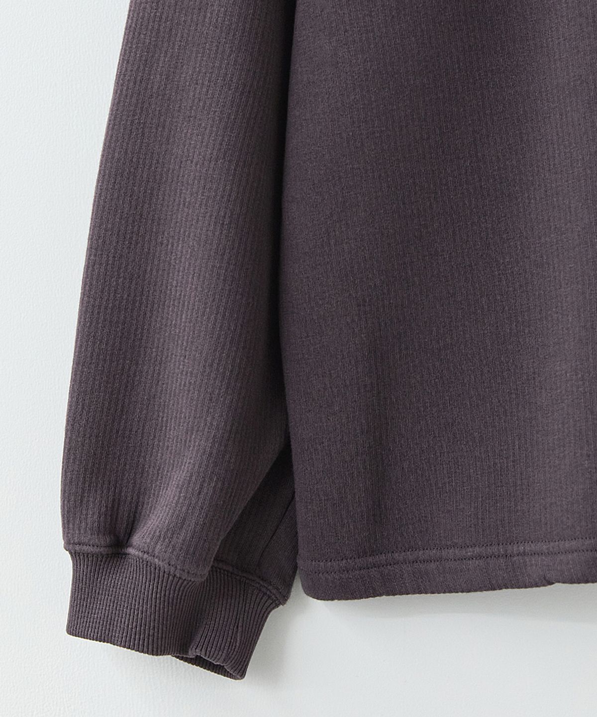 러프사이드(ROUGHSIDE) Fumble Long Sleeve Deep Purple