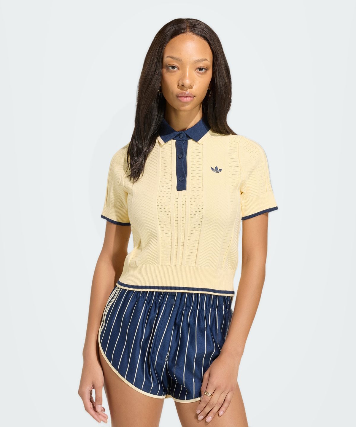 아디다스(ADIDAS) 케이블 니트 칼리 티 폴로 KT1862