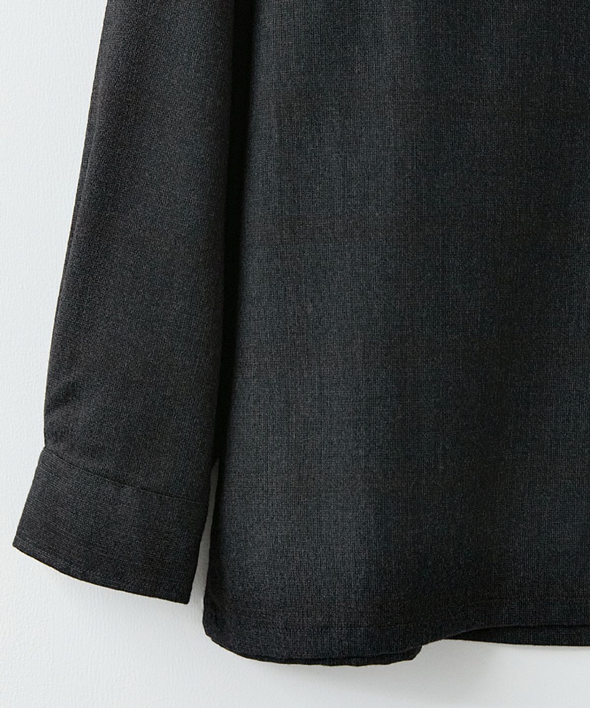 러프사이드(ROUGHSIDE) Sleek Shirt Black Grid
