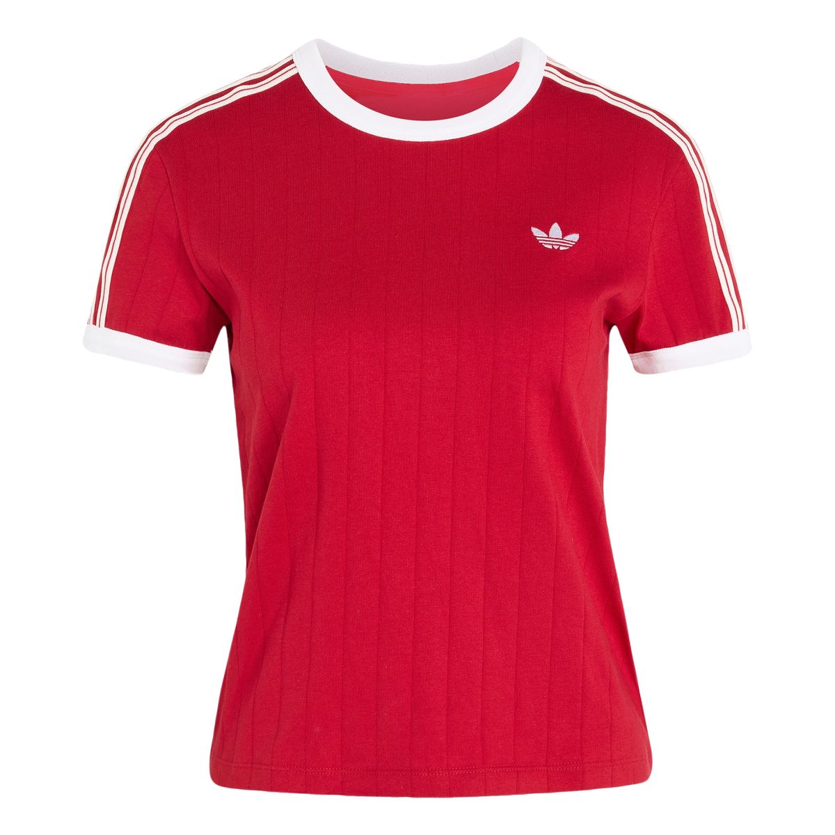 아디다스(ADIDAS) 핀스트라이프 쇼트 슬리브 슬림 티 KS9993