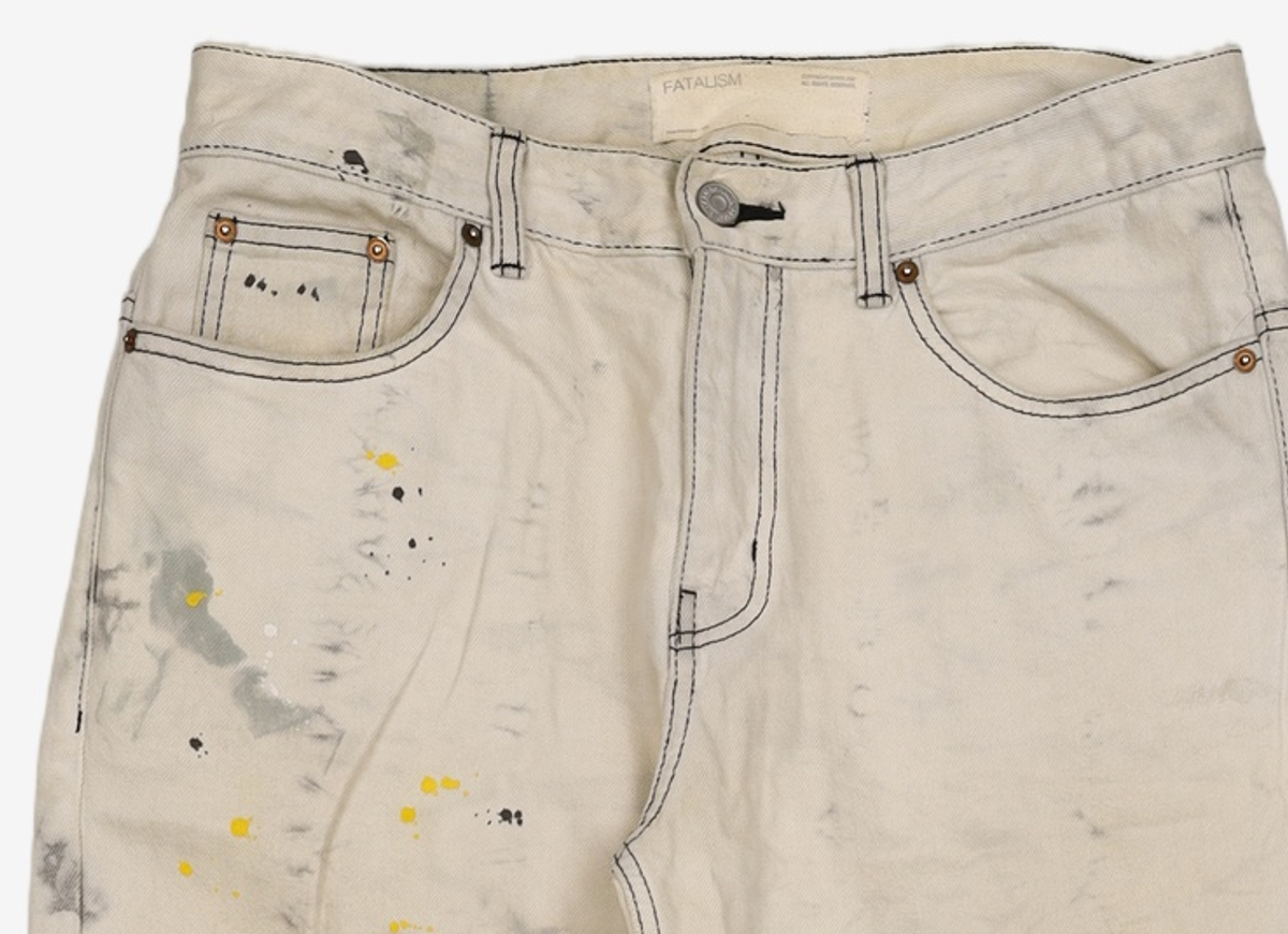 페이탈리즘(FATALISM) #0235 sunset paint jeans 48