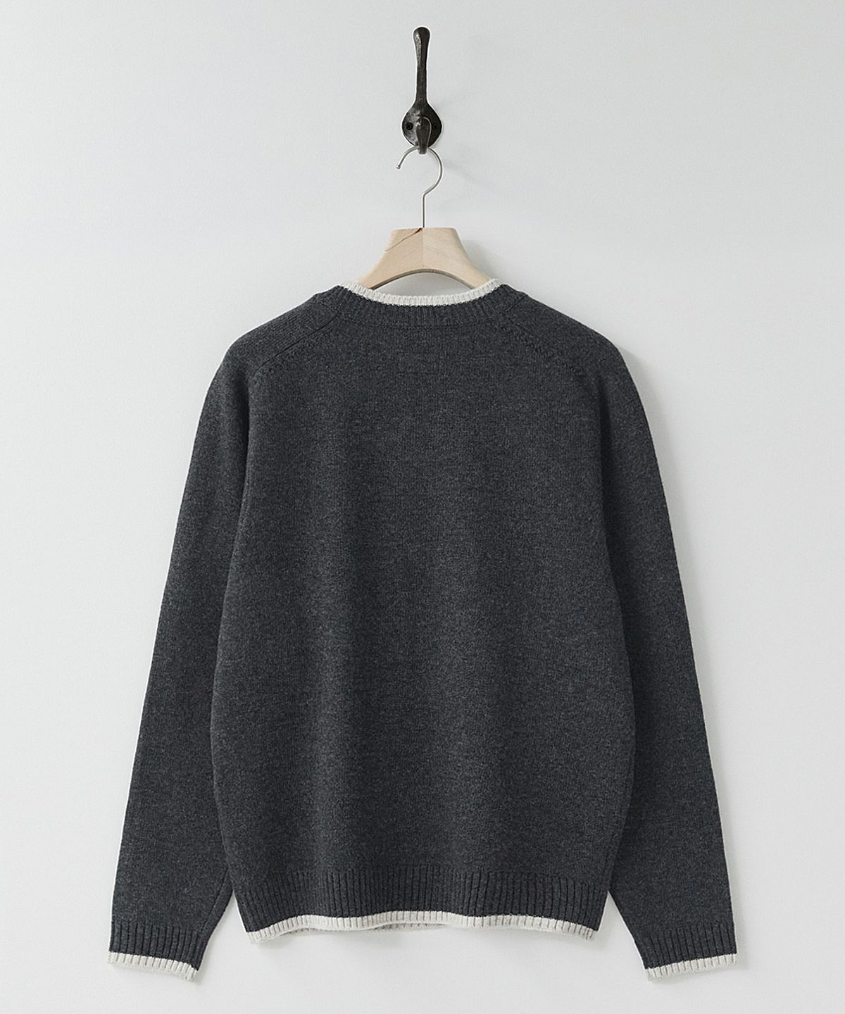 러프사이드(ROUGHSIDE) Hazel Knit Charcoal