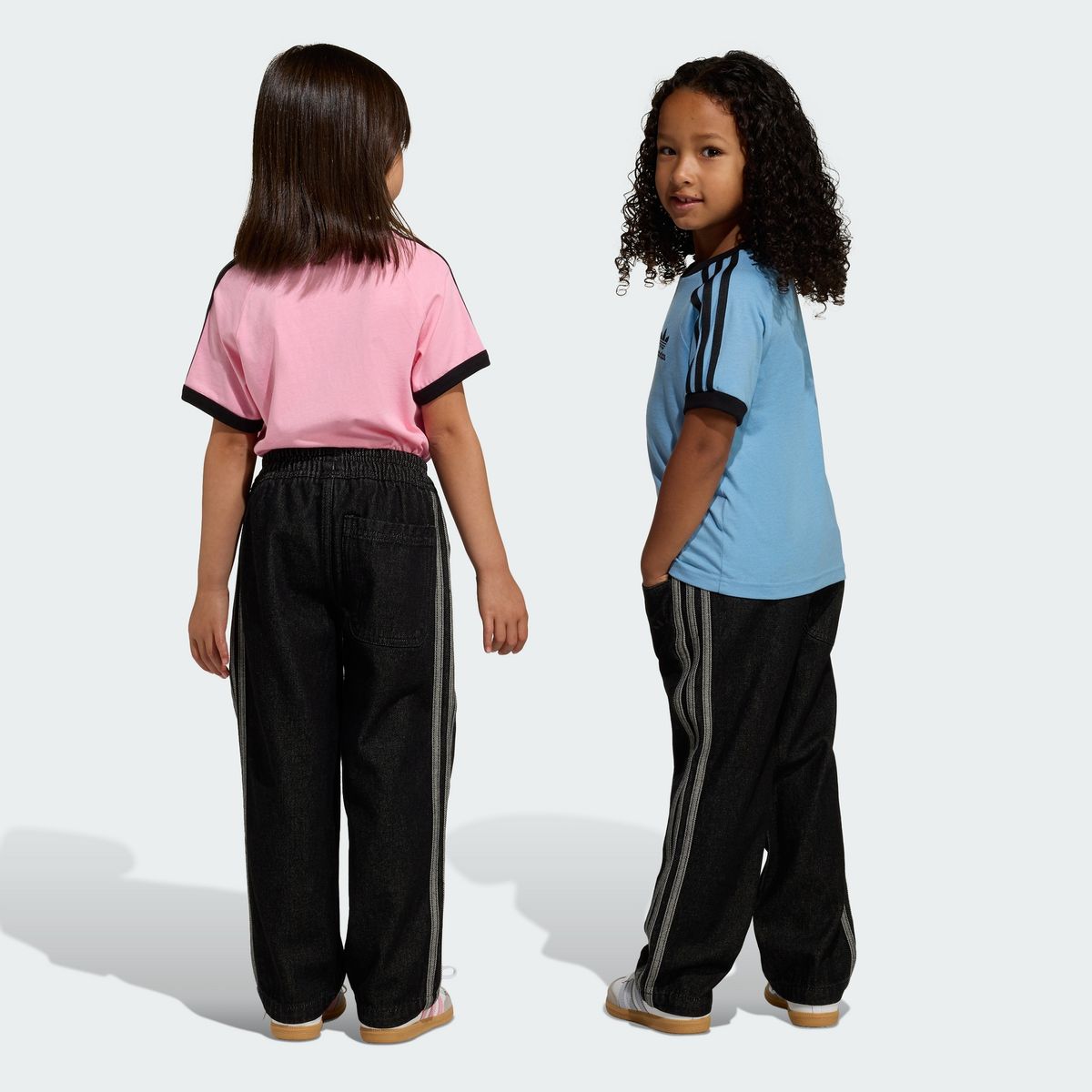 아디다스 키즈(ADIDAS KIDS) 파이어버드 데님 트랙 팬츠 KD5809