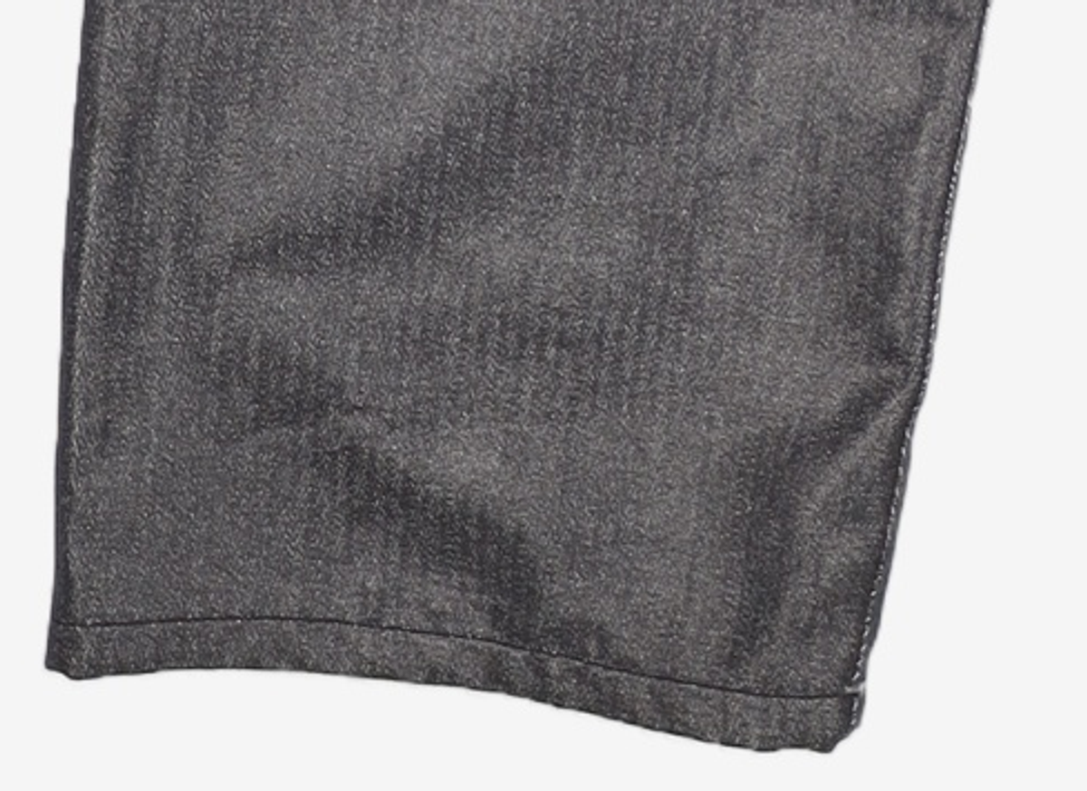 웨슬리 휴스턴(WESLEYHYUSTON) Herringbone glow wide denim pants black L